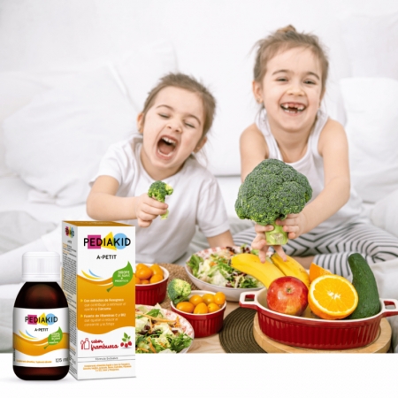 PEDIAKID APETITO TONO JARABE SABOR FRAMBUESA 125 ML