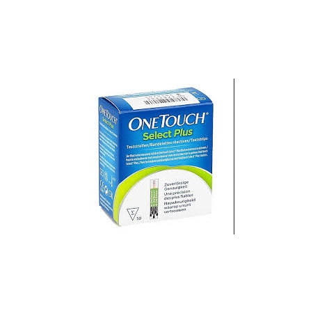 ONETOUCH SELECT PLUS 50 TIRAS REACTIVAS PARA GLUCEMIA