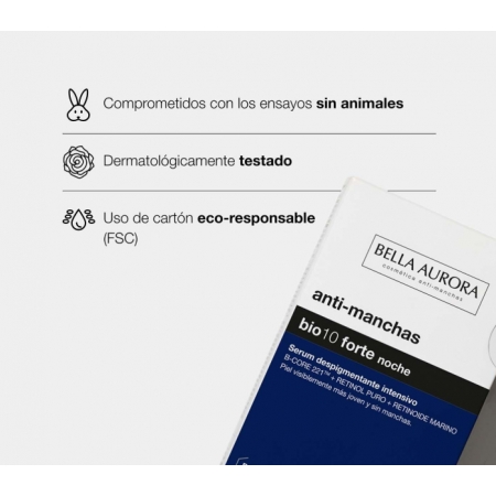 BELLA AURORA BIO10 FORTE L-OCAL NOCHE SERUM DESPIGMENTANTE 9 ML