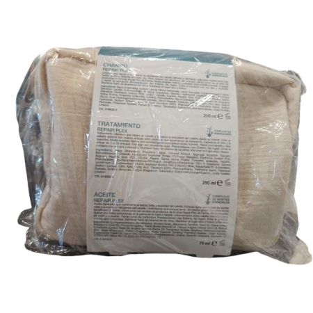 FARLINE NECESER REPAIR PLEX CAPILAR (CHAMPU + TRATAMIENTO + ACEITE)