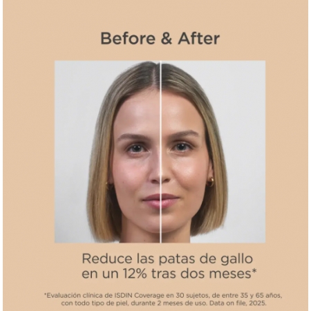 ISDIN COVERAGE MAQUILLAJE SPF50+ 30 G COLOR 1.0 PEARL