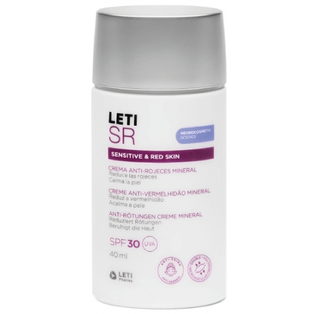 LETISR CREMA ANTI ROJECES CORRECTORA SPF30 (100 % MINERAL) 40 ML