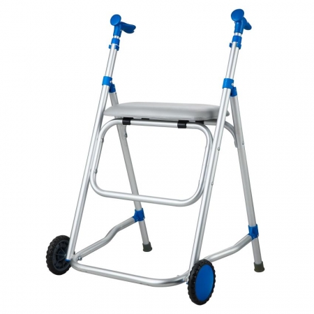 APOSAN DYNAMIC ANDADOR DE ALUMINIO CON ASIENTO 1 UNIDAD