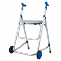 APOSAN DYNAMIC ANDADOR DE ALUMINIO CON ASIENTO 1 UNIDAD