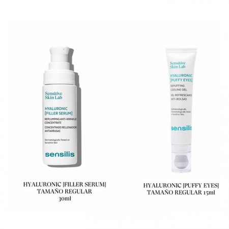 SENSILIS HYALURONIC PACK FILLER SERUM 30 ML + CONTORNO PUFFY EYES 15 ML