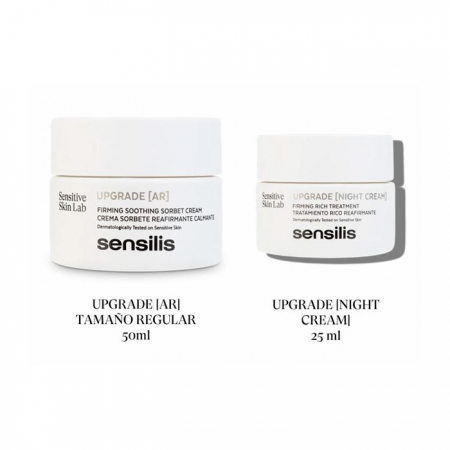 SENSILIS UPGRADE AR PACK CREMA REAFIRMANTE 50 ML + CREMA NOCHE 25 ML