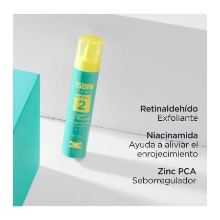 ISDIN ACNIBEN SERUM NIGHT 27 ML + REGALO LIMPIADOR MATIFICANTE 50 ML