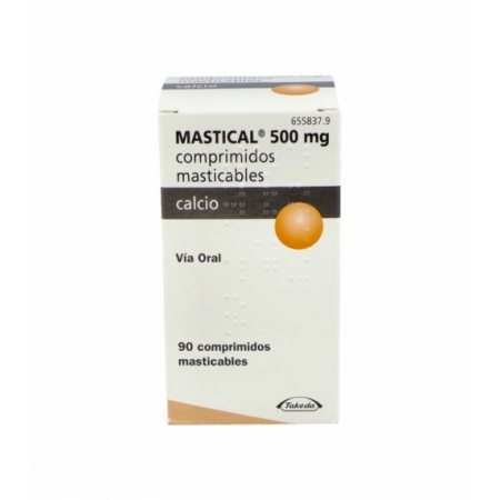 MASTICAL 1250 MG (500 MG CA) 90 COMPRIMIDOS MAST