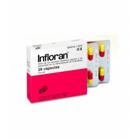 INFLORAN 20 CAPSULAS