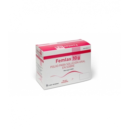 FEMLAX 10 G 20 SOBRES POLVO PARA SOLUCION ORAL