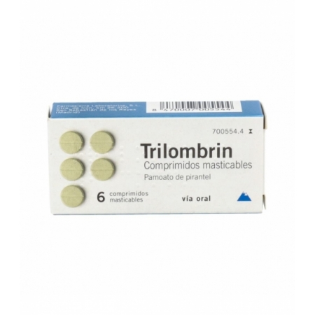 TRILOMBRIN 250 MG 6 COMPRIMIDOS MASTICABLES