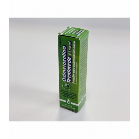 OXIMETAZOLINA TECNIMEDE 0,5 MG/ML SOLUCION PARA PULVERIZACION NASAL 1 FRASCO 15 ML