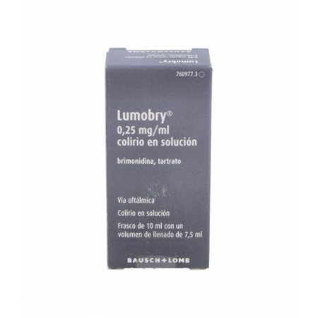 LUMOBRY 0,25 MG/ML COLIRIO EN SOLUCION 1 FRASCO 10 ML