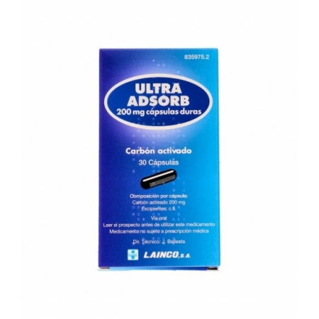 ULTRA ADSORB 200 MG 30 CAPSULAS