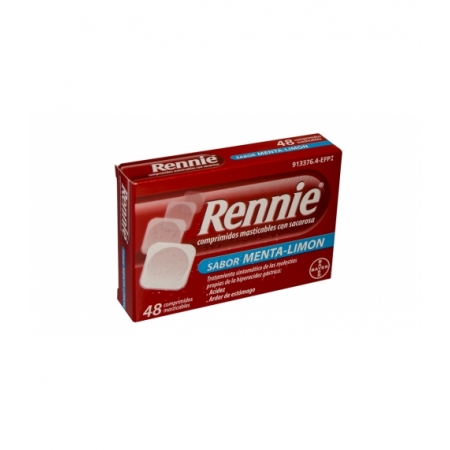 RENNIE 680 MG/80 MG 48 COMPRIMIDOS MASTICABLES (CON SACAROSA)