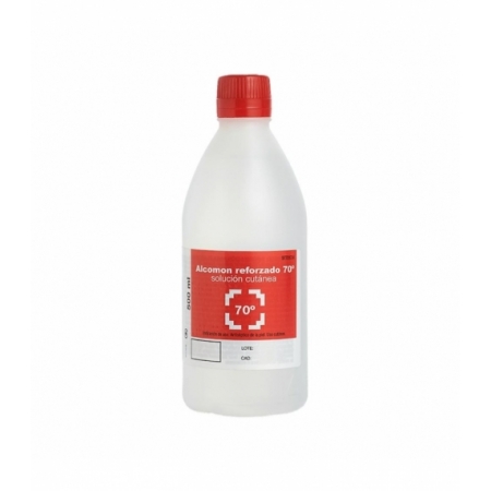 ALCOMON REFORZADO 70º SOLUCION CUTANEA 500 ML