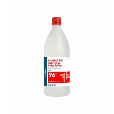 ALCOHOL 96º SANITARIO REIG JOFRE SOLUCION CUTANEA 1 FRASCO 1000 ML
