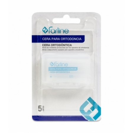 FARLINE CERA ORTODONCIA 5 BARRITAS