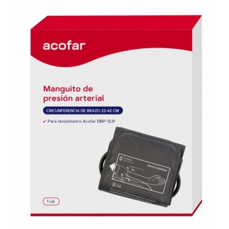 ACOFAR MANGUITO TENSIOMETRO DIGITAL DE BRAZO 1 UNIDAD (22-42 CM)