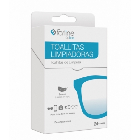 FARLINE 12 TOALLITAS LIMPIAGAFAS