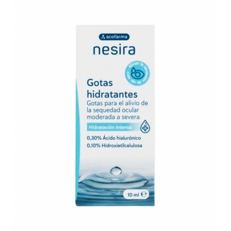 ACOFARMA NESIRA GOTAS OFTALMICAS HIDRATANTES AH 0,3% 10 ML