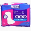 LINDOR LADY PAD MAXI NIGHT 6 GOTAS 14 UNIDADES
