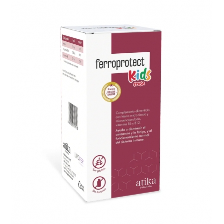 FERROPROTECT KIDS 1 ENVASE 120 ML SABOR FRESA