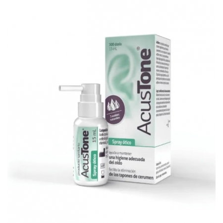 ACUSTONE SPRAY OTICO 1 ENVASE 15 ML 300 DOSIS