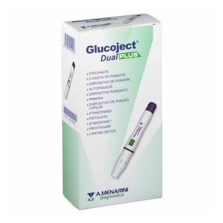 GLUCOJECT DUAL EXTRA DISPOSITIVO DE PUNCION