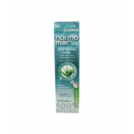 NORMOMAR AGUA MARINA ALOE VERA Y ACIDO HIALURONICO 1 SPRAY 120 ML