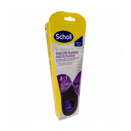SCHOLL IN-BALANCE 2 PLANTILLAS FASCITIS PLANTAR TALLA M
