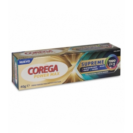 COREGA POWER MAX SUPREME TODO EN 1 1 TUBO 40 G