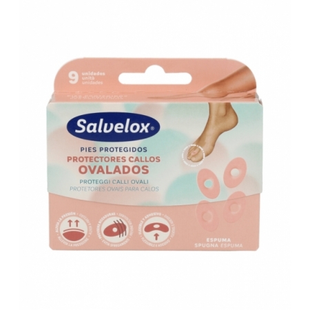 SALVELOX PROTECTORES CALLOS OVALADOS 9 UNIDADES