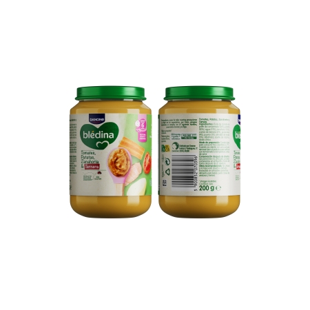 BLEDINA TARRITO TOMATES PATATAS ZANAHORIA Y TERNERA 200 G