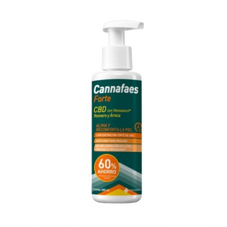 CANNAFAES FORTE CREMA 1 ENVASE 300 ML CON DOSIFICADOR