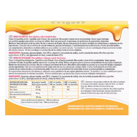 ZARBEES GARBANTA EXTRA INMUNIDAD 24 PASTILLAS CHUPAR