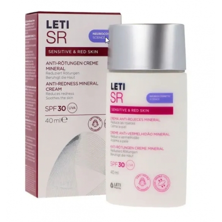 LETISR CREMA ANTI ROJECES SPF30 (100 % MINERAL) 40 ML