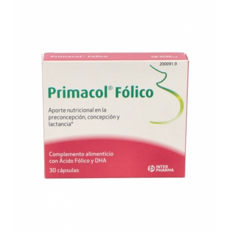 PRIMACOL FOLICO 30 CAPSULAS