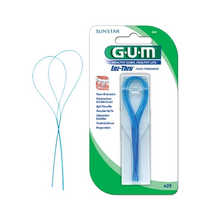 GUM ENHEBRADOR DE SEDA DENTAL GUM 840 25 U