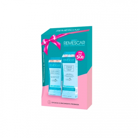 REMESCAR BOLSAS Y OJERAS VEGETAL + REMESCAR LIFTING FACIAL AL INSTANTE 1 ENVASE 8 ML + 1 ENVASE 40 M