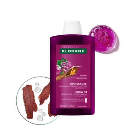 KLORANE CRECIMIENTO CHAMPU ACELERADOR DEL CRECIMIENTO 400 ML