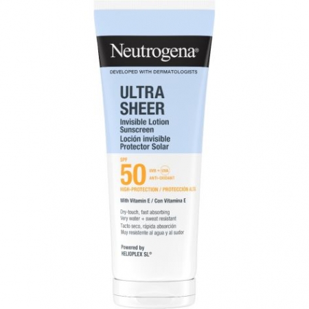 NEUTROGENA ULTRA SHEER LOCION CORPORAL INVISIBLE SPF50 200 ML