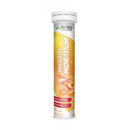 ARKOVITAL HIDRATIUM 24 COMPRIMIDOS SABOR MELOCOTÓN