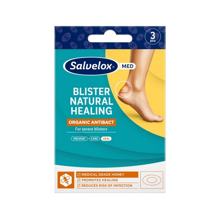 SALVELOX MED 3 APOSITOS TALON HIDROGEL ANTIBACTERIANO CURACION AMPOLLAS