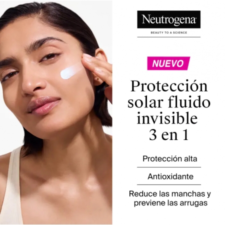 NEUTROGENA ULTRA SHEER FLUIDO INVISIBLE ANTI EDAD SPF50 50 ML