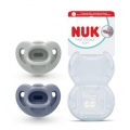 NUK FIRST CHOICE SOFT 2 CHUPETES SILICONA 0 - 6 MESES COLORES SURTIDOS