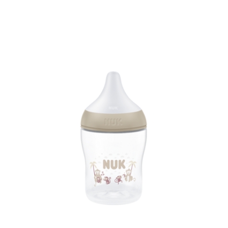 NUK PERFECT MATCH BIBERON PP TETINA DE SILICONA FLUJO S 150 ML ALGODON