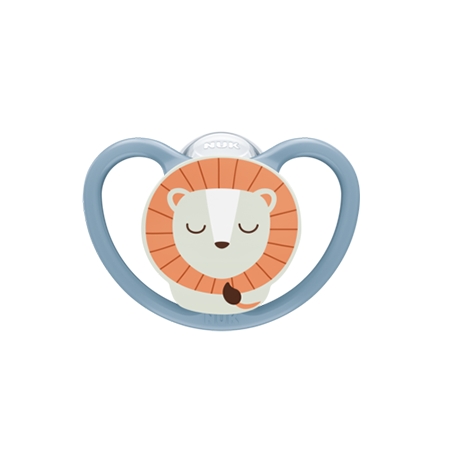 NUK PERFECT MATCH AIR NIGHT 1 CHUPETE DE SILICONA 0-6 MESES (BRILLA)