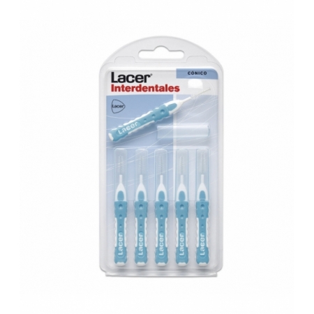 LACER 6 CEPILLOS INTERDENTALES CONICOS