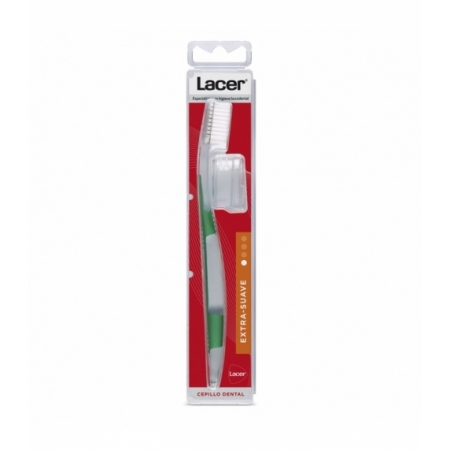 LACER CEPILLO DENTAL ADULTO EXTRA-SUAVE 1 UNIDAD